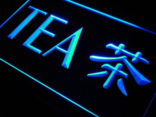 Tea Chinese Word LED Light Sign